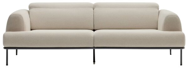 Kave Home Béžová pohovka Aurum II. 234 cm