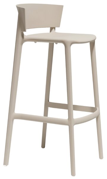 VONDOM Plastová barová židle AFRICA 76 cm