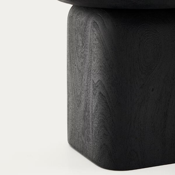 Kave Home Dřevěný odkládací stolek Ovak 50 cm