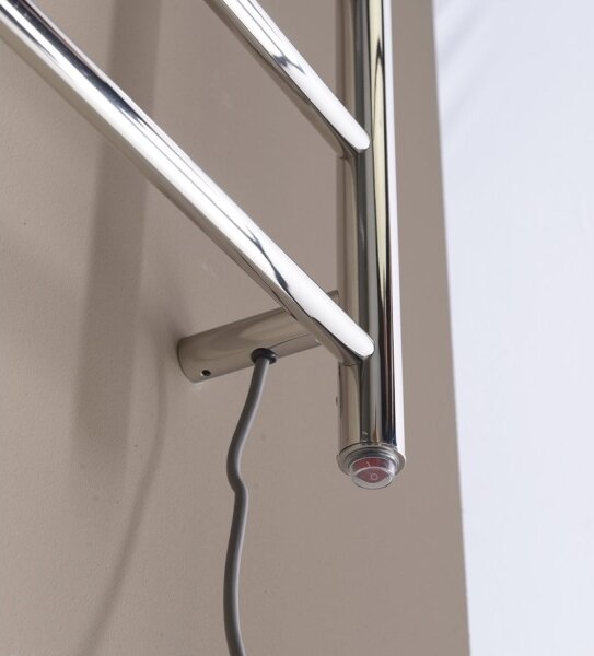 Sapho - Elektrický sušák na ručníky REDONDO 130W 116x63 cm lesklý chrom