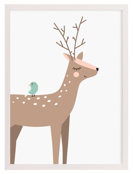 Obrázek Forest Friends deer 30x40 cm