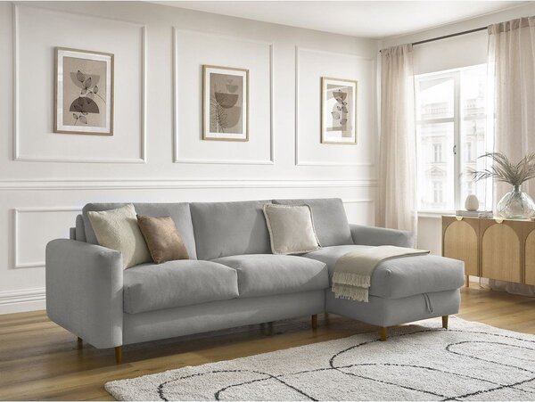 Šedá rohová pohovka Cocoone – Bobochic Paris