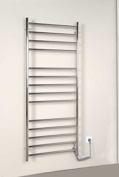 Sapho - Elektrický sušák na ručníky REDONDO 130W 116x63 cm lesklý chrom