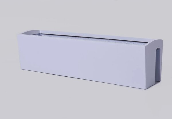 Balkonový truhlík BALKONA CLASSIC, sklolaminát, šířka 80 cm, bílý