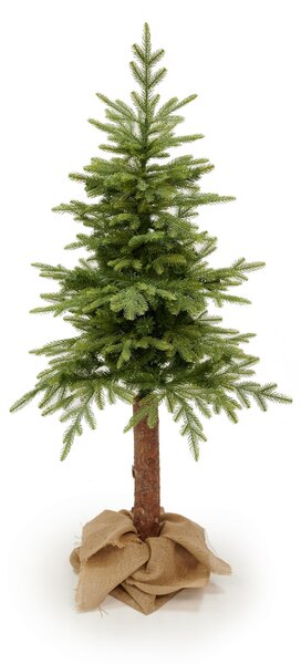 3D vánoční stromek v jutě 165cm