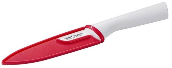 Tefal - Keramický nůž univerzální INGENIO 13 cm bílá/červená
