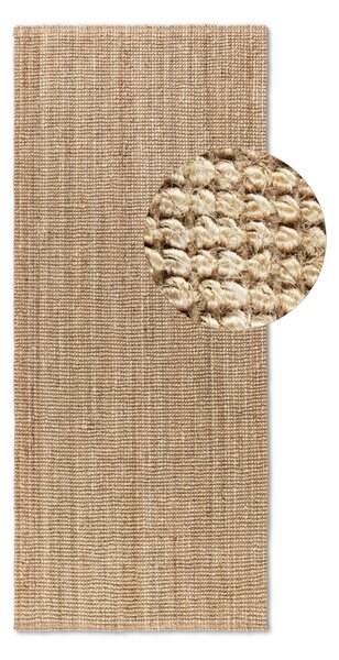 Hanse Home, Běhoun Bouclé Jute 105974 Natural Golden, 80x200, béžová, chodba / předsíň