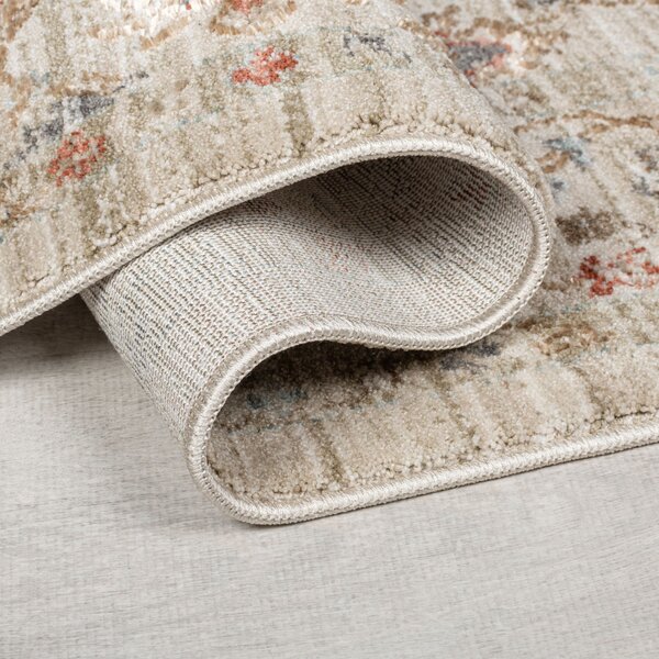 Flair Rugs, Kusový koberec Evelyn Elodie Natural, 120x170, béžová, ložnice