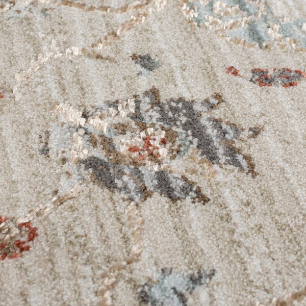 Flair Rugs, Kusový koberec Evelyn Elodie Natural, 120x170, béžová, ložnice