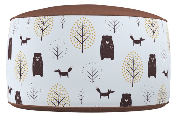 Dvoubarevný puf Coli 50x25cm