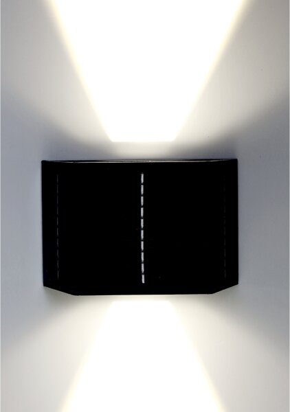 TESLA lighting Tesla - LED Solární nástěnné svítidlo 40lm, 1300mAh, 3000K