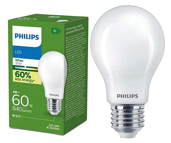 LED Žárovka ULTRAEFFICIENT Philips A60 E27/4W/230V 3000K