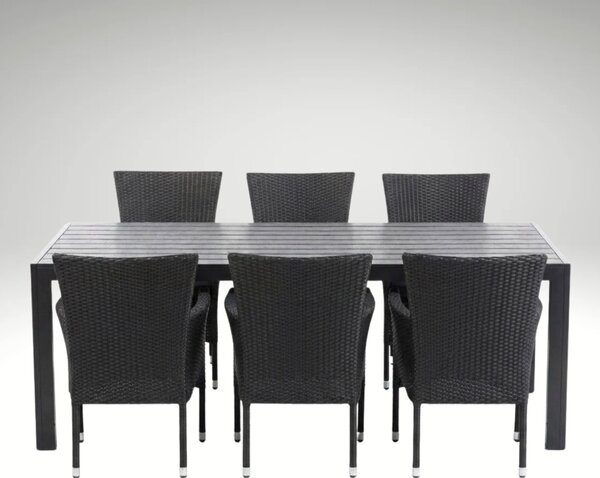 Vikio Zahradní jídelní set 205x90 cm pro 6 osob DT252