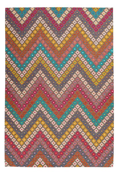 KOBEREC, 80/150 cm vícebarevná - Online Only koberce & rohožky, Online Only