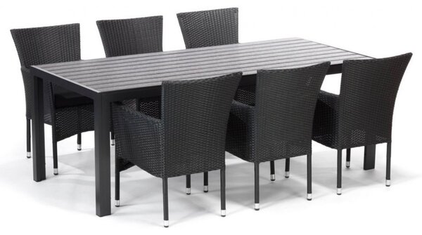 Vikio Zahradní jídelní set 205x90 cm pro 6 osob DT252
