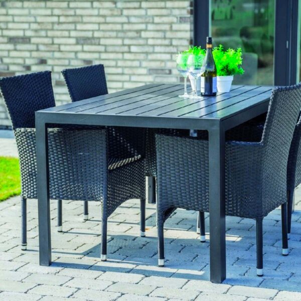 Vikio Zahradní jídelní set pro 4 osoby DT257 antracit