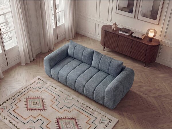 Modrá pohovka 242 cm Nesty – Bobochic Paris