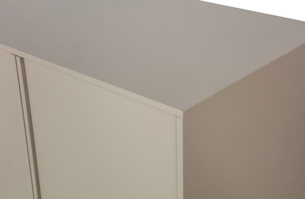ŠATNÍ SKŘÍŇ DARIA DOUBLE 50 X 100 CM BÉŽOVÁ