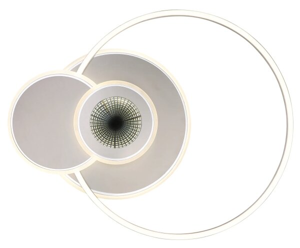 Globo 68278-24 - LED Stm stropní svítidlo BELTRAN LED/24W/230V stříbrná+DO