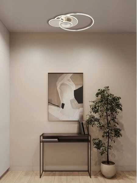 Globo 68278-24 - LED Stm stropní svítidlo BELTRAN LED/24W/230V stříbrná+DO