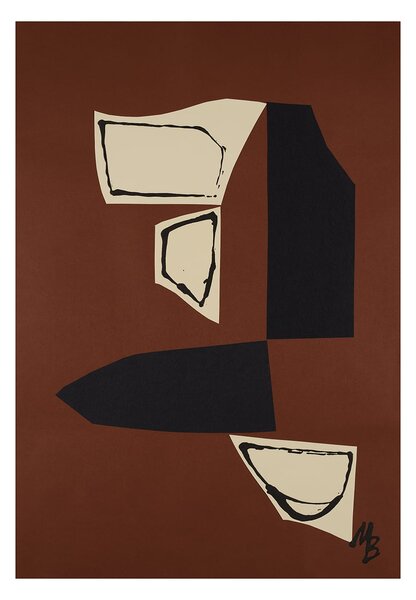 The Poster Club Autorský plakát Placements Malene Birger - 50 x 70 cm TPC114