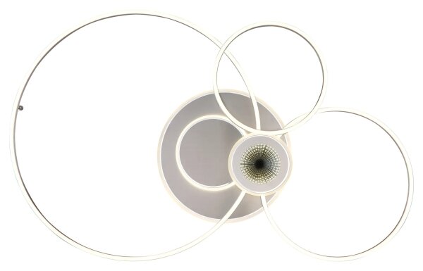 Globo 68278-36 - LED Stm stropní svítidlo BELTRAN LED/36W/230V stříbrná+DO