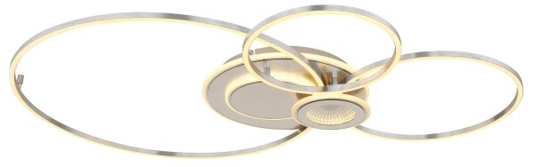 Globo 68278-36 - LED Stm stropní svítidlo BELTRAN LED/36W/230V stříbrná+DO