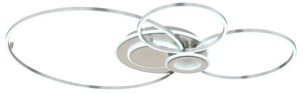 Globo 68278-36 - LED Stm stropní svítidlo BELTRAN LED/36W/230V stříbrná+DO