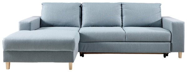 ROHOVÁ SEDAČKA, textil, světle modrá Ti'me - Sedací soupravy
