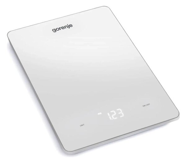 GORENJE KT10LBW - Digitální kuchyňská váha 3xAAA bílá