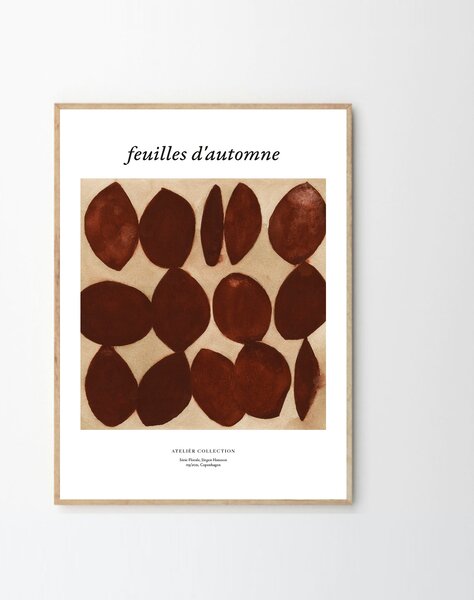 The Poster Club Autorský plakát Feuilles d'Automne by Jörgen Hansson - 50 x 70 cm TPC129