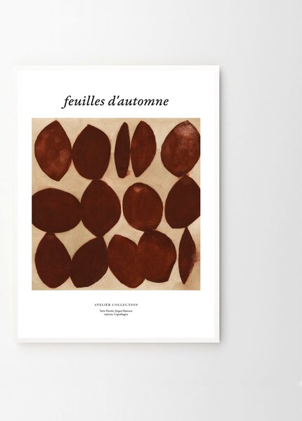 The Poster Club Autorský plakát Feuilles d'Automne by Jörgen Hansson - 50 x 70 cm TPC129