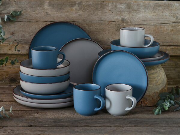 KOMBINOVANÁ SOUPRAVA, 16dílné, kamenina Creatable - Online Only nádobí, Online Only
