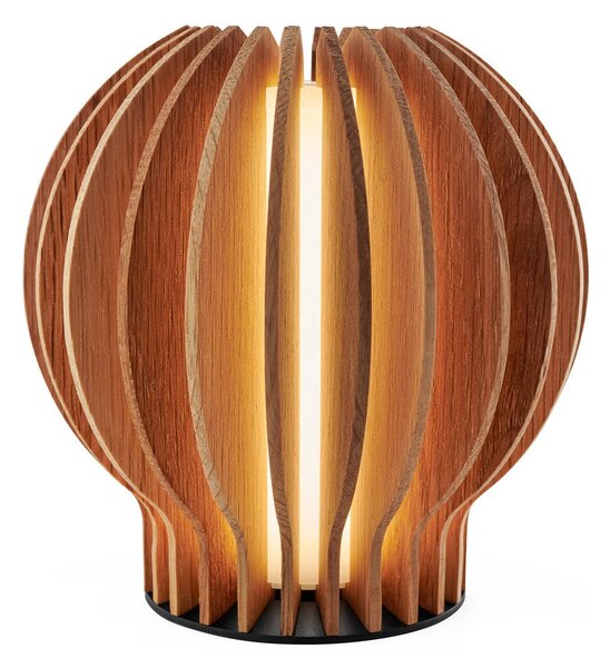 Stolní lampa PLEASE WAIT to be SEATED, Radiant, stmívatelné, Dřevo, Obývací pokoj, Dřevo, Moderní