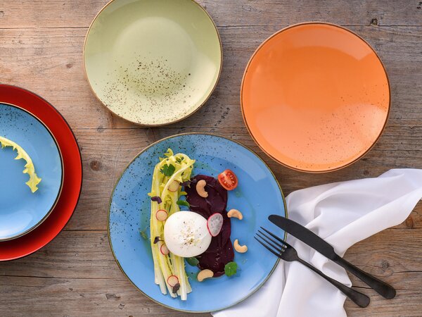 KOMBINOVANÁ SOUPRAVA, 12dílné, kamenina Creatable - Online Only nádobí, Online Only