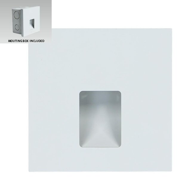 STEP LIGHT VIX S schodišťové svítidlo LED 1W 55lm 4000K 8,7cm IP20, bílé