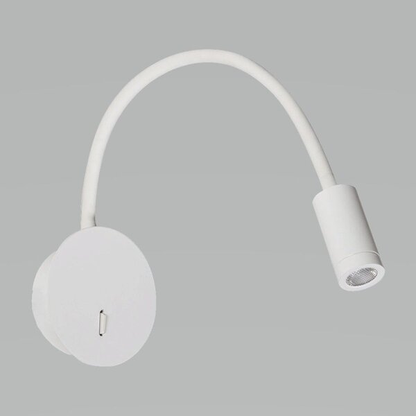 NOIR nástěnné svítidlo s vypínačem LED 3W 160lm 3000K IP20, bílé