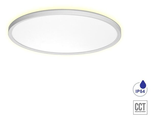CORDIA stropní svítidlo LED 12W 1080lm 3000K-6000K 22,5cm, IP54 kulaté, bílé