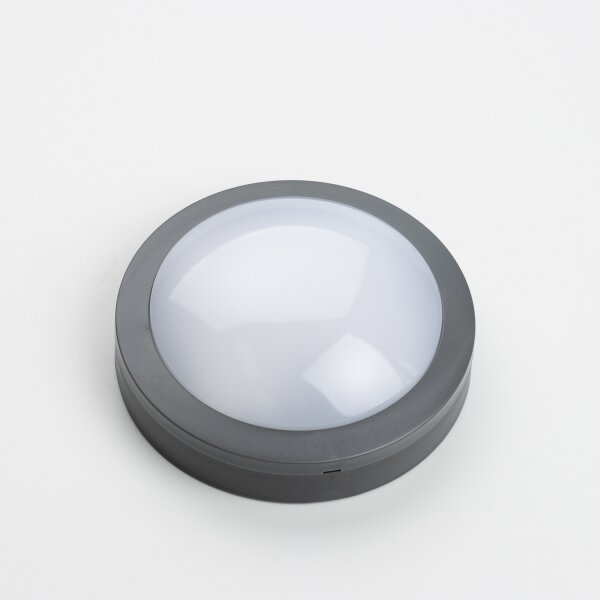 Brilagi - LED Venkovní stropní svítidlo LED/13W/230V pr. 17 cm IP54 antracit