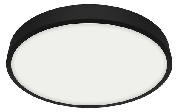 27022 Stropní LED svítidlo LENYS III. 24W, 4000K, IP20/IP44, 1900lm, kulaté, Ø270, černá