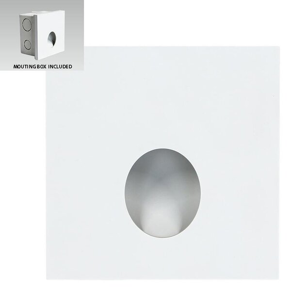 STEP LIGHT OLIVE Orientační svítidlo LED 1W 50lm 4000K IP20, bílé