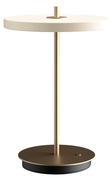 Stolní lampa UMAGE, Asteria Move, stmívatelné, Zlatá / mosazná, Obývací pokoj, Kov, Design