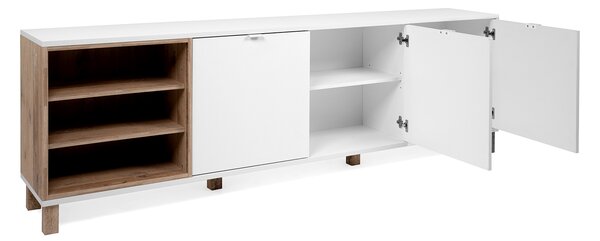 Komoda MENORCA 57A světlý antik/bílá
