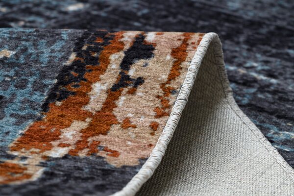 Dywany Łuszczów, Kusový koberec Miro 51454.802 navy / beige, 80x150, vícebarevná, chodba / předsíň