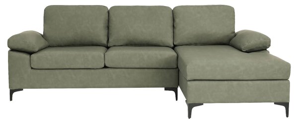 ROHOVÁ SEDAČKA, textil, zelená MID.YOU - Sedací soupravy, Online Only