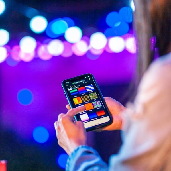 Twinkly TWF020STP-BEU - LED RGB Venkovní dekorační řetěz 20xLED 14m IP44 Wi-Fi