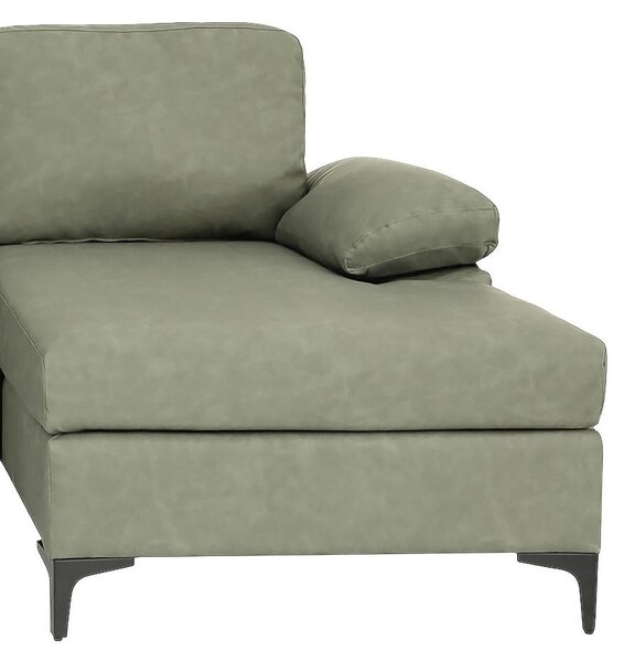 ROHOVÁ SEDAČKA, textil, zelená MID.YOU - Sedací soupravy, Online Only