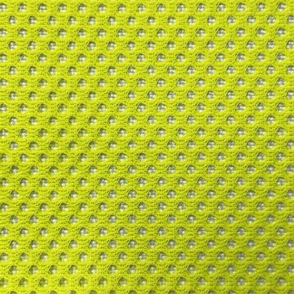 Síť polyesterová pro oblečení Žlutá, oko 2x2mm