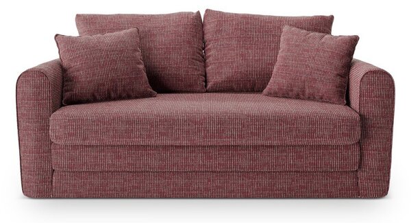 Tmavě růžová rozkládací pohovka 158 cm Lido – Micadoni