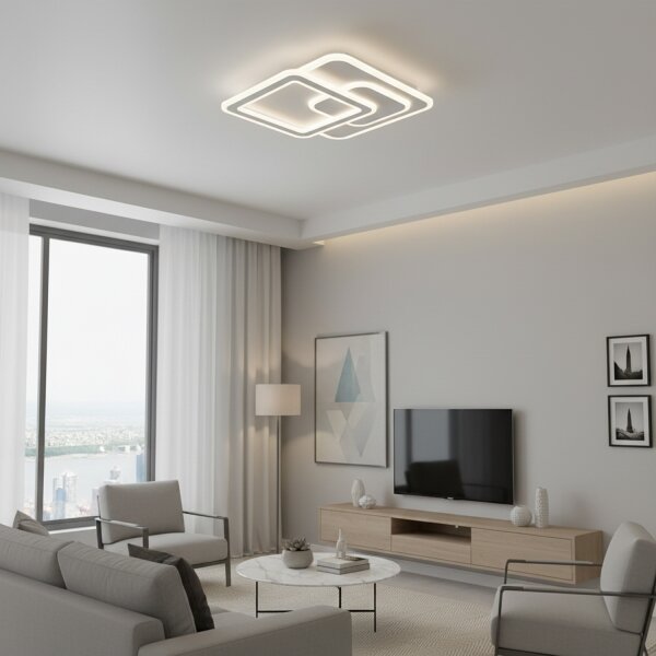 Brilagi - LED Stmívatelné stropní svítidlo MODERN LED/80W/230V 3000-6000K + DO